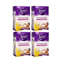 Sesu Tüy Sarartıcı Krem 35 Gr + 18 Gr X 4 Paket