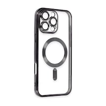 Apple İphone 16 Pro Max Kılıf Kross Magneticsafe Kapak - Siyah Çok Renkli