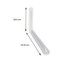 Mey İthalat Raf Altı 8x10 Mm Beyaz