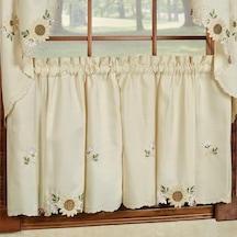 Sweet Home Collection Şık Ve Benzersiz Desenler Ve Tasarımlar, Ayçiçeği, 60 Cm Kat A Antrasit