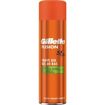 Gillette Fusion 5X Sensitive Badem Yağlı Tıraş Jeli 200 ML