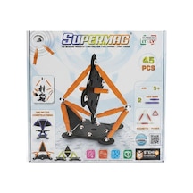 Supermag 45 Parça Manyetik Yapı Ve Stem Eğitim Seti