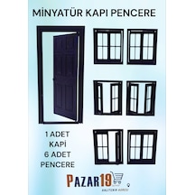 Minyatür Kapı Pencere Seti