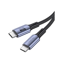 Veggieg 100w 5a Usb 3.2 Gen2 20 Gbps 8k 60hz Type-c Görüntü Şarj Ve Data Kablosu 1 Metre