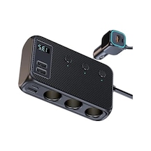 Usb Type-c Araç Çakmaklık Çoğaltıcı, Mt-a9875 Modeli