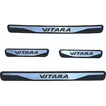 Vitara 2015 Ve Üzeri New Krom Kapı Eşiği 4 Parça Paslanmaz Çelik