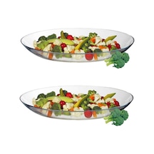 Paşabahçe 10358 Invitation 2 Li Oval Servis Kayık Tabak 25 Cm. Fma05206 Tabak