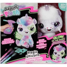 28788 Airbrush Peluş Karanlıkta Parlayan Sihirli Unicorn -sunman Standart