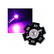4 Adet 3W Uv Led Power Led 395 400 Nm 3 Watt Ultravıole Mor Işık