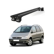 Trio-ı Ford Galaxy 2001-2005 Uyumlu Siyah Kilitli Ara Atkı 135cm Port Bagaj Tavan Barı