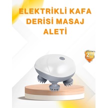 Zenvia Şarjlı Kafa Masaj Aleti 3 Hız Ayarlı Derin Masaj Znv2026