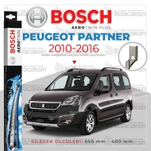 Peugeot Partner Tepee Muz Silecek Takımı 2010-2016 Bosch Aerotw