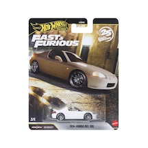 Hot Wheels Premium Fast & Furious 1994 Honda Del Sol 25. Yıl 3/5 Metal Model Araba Beyaz