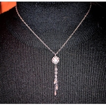 Oriental Kuyumculuk Jewellery Sallantılı Top Gümüş Kolye Gümüş
