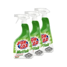 Porçöz Çamaşır Suyu Katkılı Mutfak Temizleyici Sprey 3 x 750 ML
