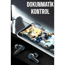 Kablosuz Bluetooth Kulaklık Dokunmatik Uzun Pil Ömrü