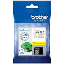 Brother Lc472xly Yellow Sarı 1.500 Sayfa Kartuş Mfc-j2340-j3540-j3940