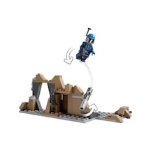 : The Mandalorian Mandalore Pususu Savaş Paketi 75373-6 Yaş Ve Üzeri Çocuklar İçin 4 Minifigür İçeren Koleksiyonluk Yaratıcı Oyuncak Yapım Seti 109 Parça