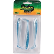Ryuji Panic Shad 9cm 5.5gr Silikon Yem Renk : Uv Blue