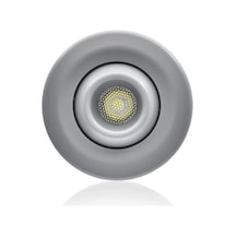 Sanel Spot 24 Volt Beyaz Işıklı Butonlu SSM24WB