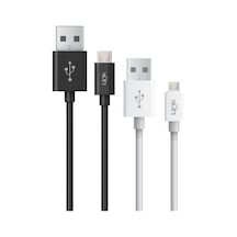 Linktech K558 Micro Usb Şarj Ve Data Kablosu 2.4A 1Mt (368451527)