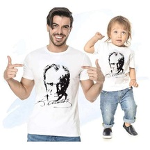 Tshirthane - Atatürk Baba Oğul Kombini Giyim Tişört