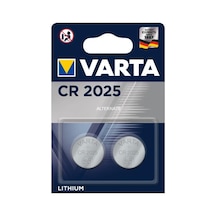 Varta Cr 2025 3 Volt Lityum Pil 2'li