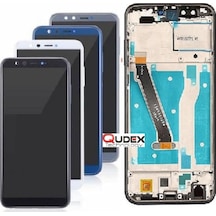 Qudex Honor 9 Lite Ile Uyumlu Lcd Ekran Dokunmatik Çıtalı