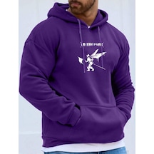 Altamira Erkek Linkin Park Baskılı Kapüşonlu Sweatshirt 001