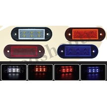 6 Led Üniversal Plaka Lamba Su Geçirmez 12-24 Volt 2. Adet. 405515318