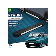 S-dizayn Vw Transporter T4 Kısa Şase Newline Aluminyum Yan Basamak 213 Cm 1995-2003 A+ Kalite