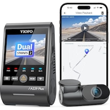 Viofo A229 Plus 2 Kameralı Ön+arka 2k+2k Hdr Sony Starvis 2 Sensö