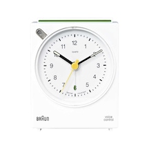 Braun Bnc004whwh Alarmlı Masa Saat Beyaz Ses Kontrol Beyaz