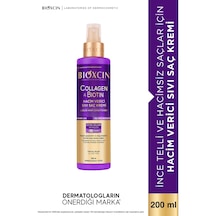 Collagen & Biotin Ekstra Hacim Sıvı Saç Kremi 200 Ml - İnce Ve Seyrek Saçlar