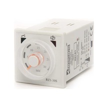 Emas Rz1a2c03s-5 Rz1 Serisi 230vac 1co+1no5a Rezistif 0,1sn-3sn Analog Zaman Elektronik Röle