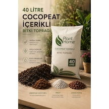 40 Litre Cocopeat İçerikli Bitki Toprağı Perlit & Kırmızı Pomza İçeren Saksı Ve Bahçe Toprağı Diğer