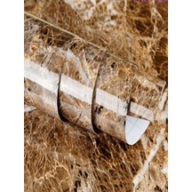 Kyrotech Kahverengi Mermer Desenli Kendinden Yapışkanlı Folyo 5 Metre, 60 Cm, Vinil, Kendindenyapışkanlı, Dekor Folyosu, Pvc Çıkartma, Mobilya, Mutfak Dolabı, Beyaz Eşya, Masa, Banyo, Granit