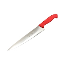 Şef Bıçağı 37cm Toplam Uzunluk No:3 Kırmızı