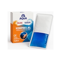 Sıcak Soğuk Kompres Jel 13x26 Cm Kılıflı Tekrar Kullanılabilir Hot & Cold Pack
