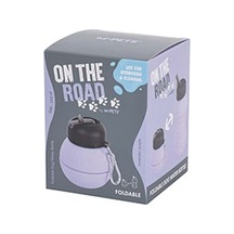 M-pets On The Road Lavanta Moru Katlanabilir Köpek Seyahat Suluğu 200-550 Ml 244-51051.02