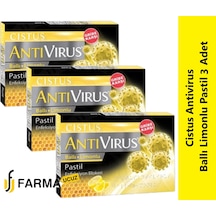 Cistus Ballı Limonlu Pastil 3 Adet