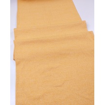 Sarı Renkte Kaşkorse Ribana Kumaş Manşetlik & Yakalık En: 90cm-12350