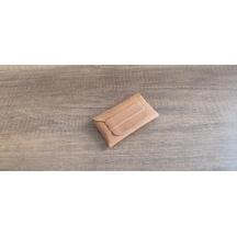 Sumerian Leather Craft Minimalist Deri Kartlık Taba Rfid Kart Koruma Hediye Taba