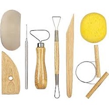 Pottery Tools Seramik Başlangıç Seti 8 Parçalı