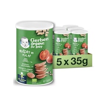 Organik Buğday Ve Yulaflı Domates, Havuç Ve Bebek Atıştırmalığı 35 G X 5 Sku: Zeusb0bydj8g97