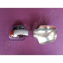 Woc Chrome Dacia Logan Krom Ayna Kapağı 2008-2013 2 Parça Abs Kro