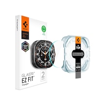Galaxy Watch Ultra 2 47mm İle Uyumlu Ekran Koruyucu Cam Kolay Kurulum Glas.tr Ez Fit 2 Adet - Agl11758 Çok Renkli