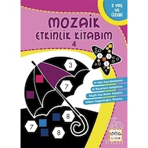 Mozaik Etkinlik Kitabım - 4- Nar Çocuk