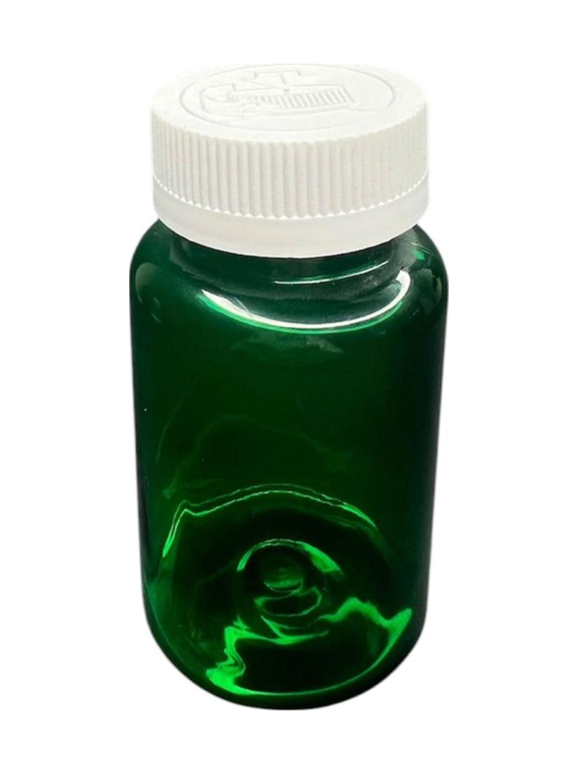 150ml Yeşil Tablet Şişesi Beyaz Kapak, 24 Adet, Tablet Şişesi, Ecza Şişesi, Kozmetik Şişe