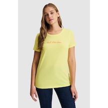U.s. Polo Assn. Kadın Fıstık Tişört Basic 50323450-vr087
